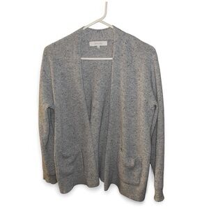 Verve Ami Speckled Gray Cardigan